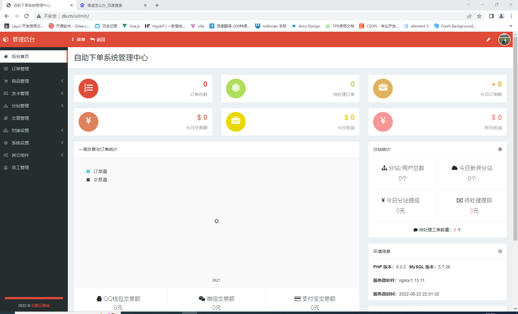 花粥云商城（硬防墙）1.1最新版本-源码交易网