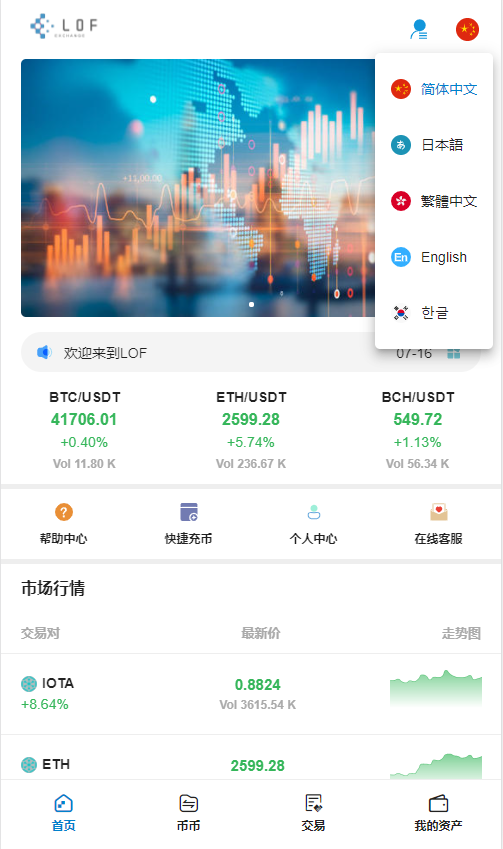 【区块链合约交易所源码】新币币交易所USDT秒合约杠杆C2C法币交易 手机端为VUE纯源码-源码交易网