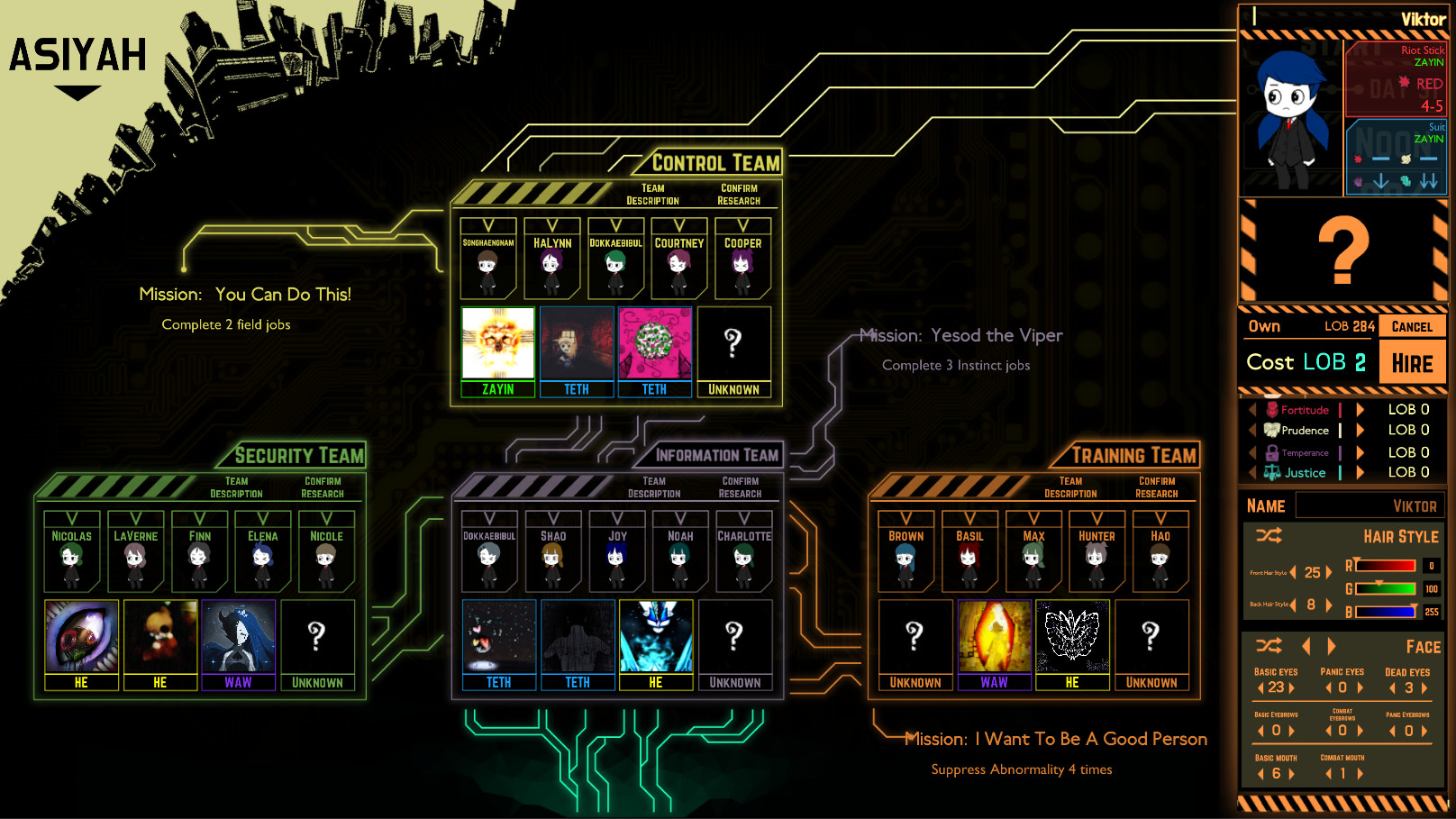 《脑叶公司怪物管理模拟器Lobotomy Corporation | Monster Management Simulation 》v12.03.2022容量5.15GB|官方简体中文|支持键盘.鼠标-源码交易网