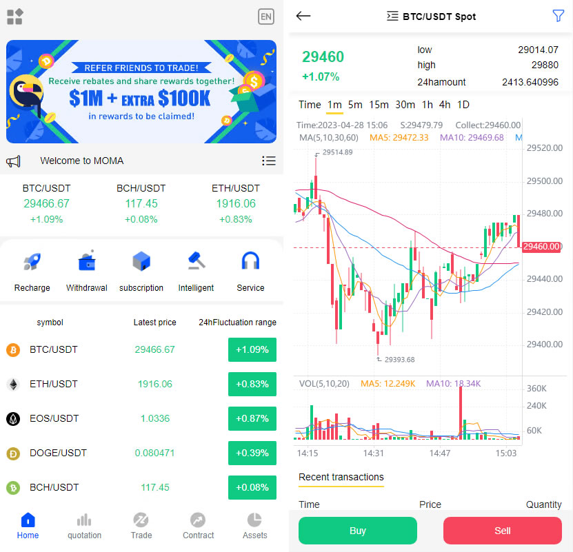 全开源代码白色UI界面虚拟币交易所系统源码,USDT/BTC加密货币交易所平台,虚拟币微交易币币合约交易-源码交易网