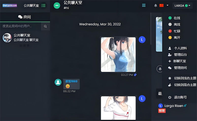 公共聊天室系统 ChatNet V1.11-V1.9 私人聊天源码 完整汉化版-源码交易网